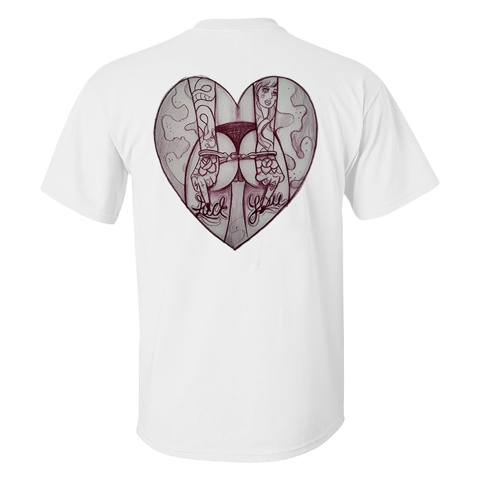 Handcuff You Printed Men's T-shirt