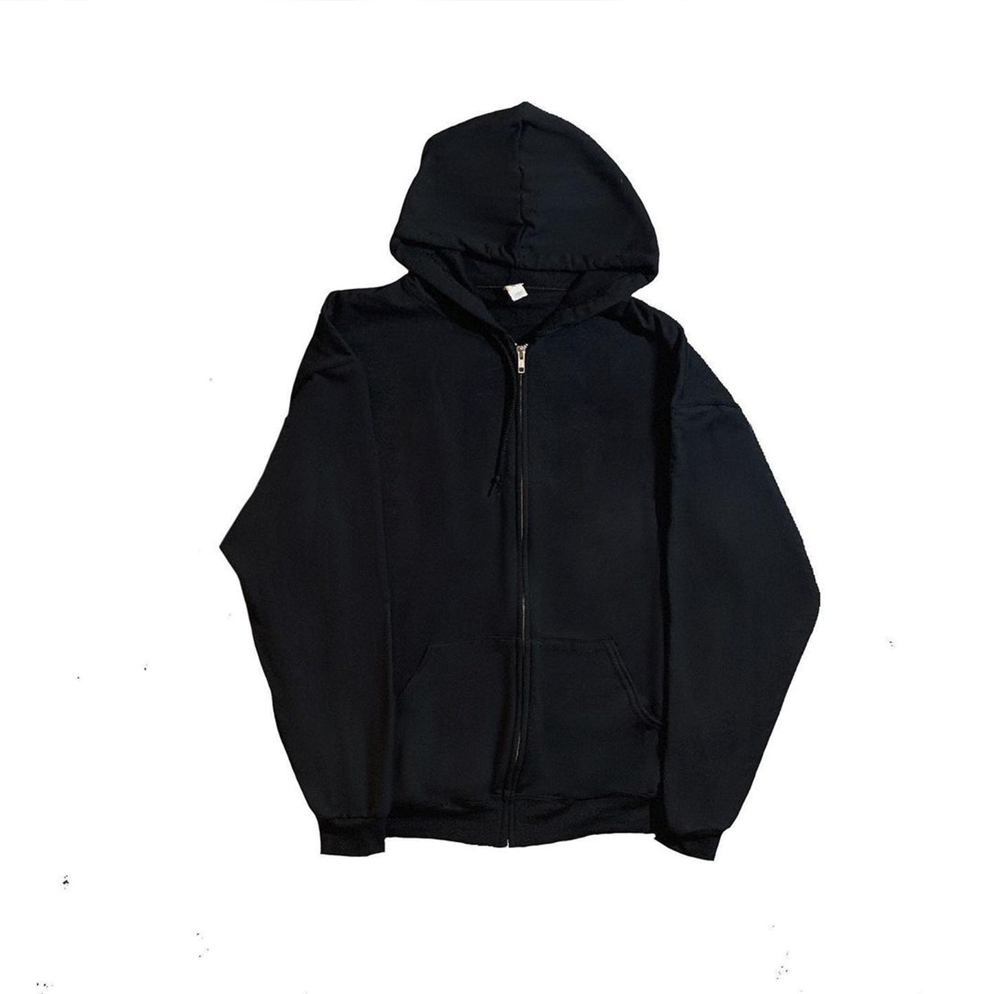 Hide Under My Crotch Printed Men's Zip-Up Hoodie