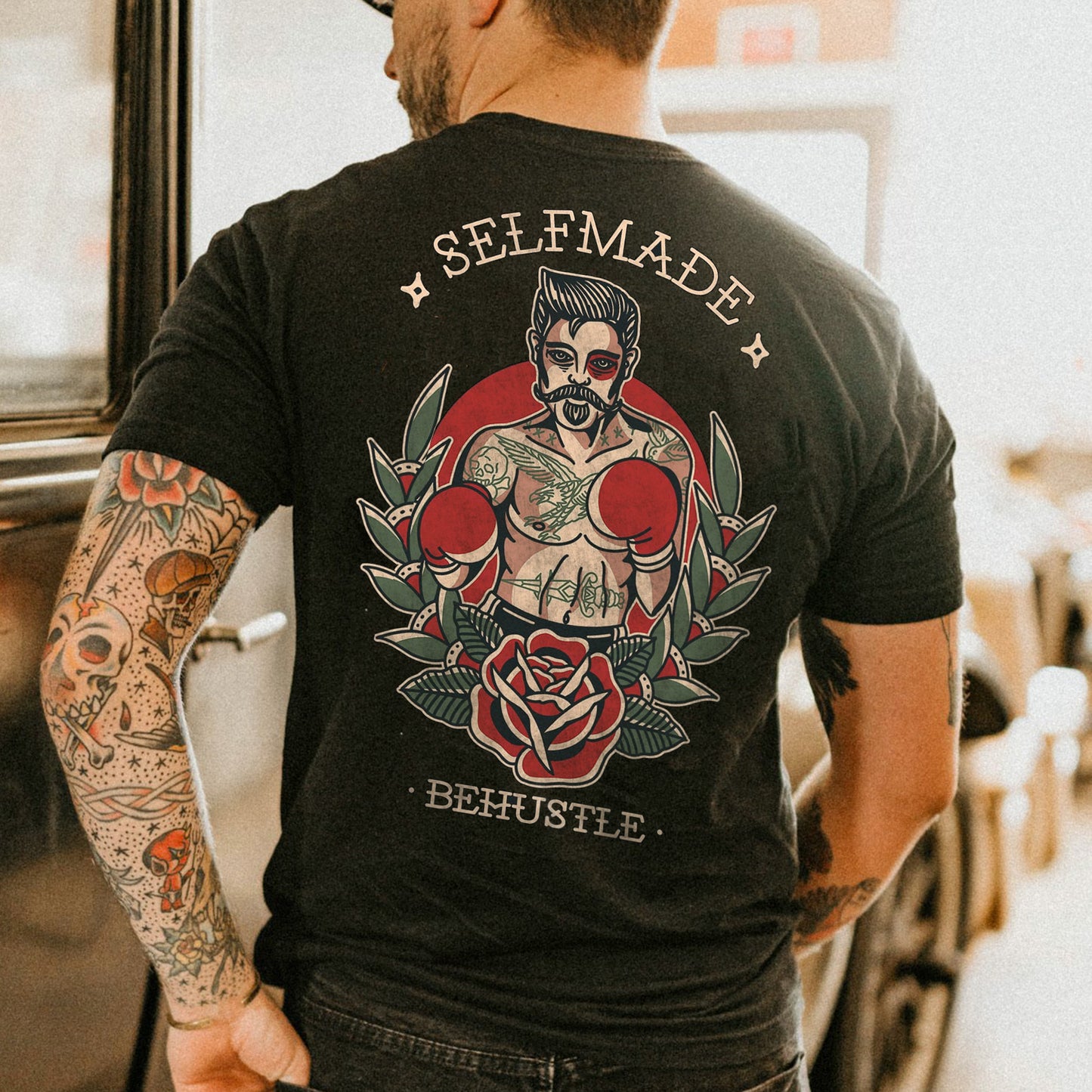 selfmake man T-shirt
