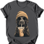 Black Labrador - Hipster Dog T-Shirt