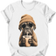 Boxer - Hipster Dog T-Shirt
