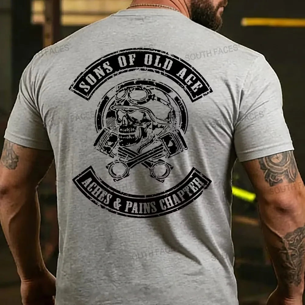 Sons Of Old Age Aches And Pain Chapter T-shirts