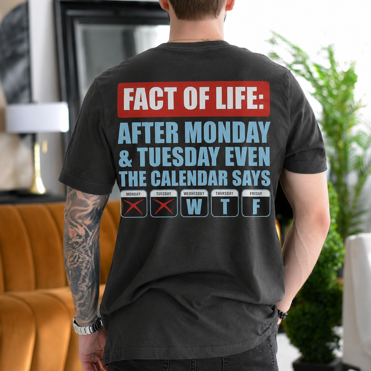 Funny Work Week Graphic T-Shirt
