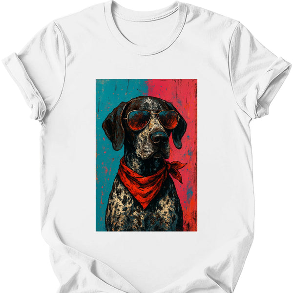 German Shorthaired Pointer - Punk Dog T-Shirt