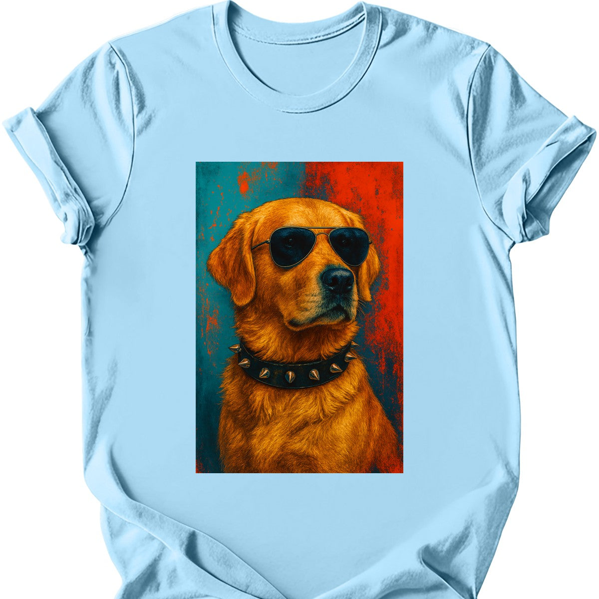Golden Retriever - Punk Dog T-Shirt Secondary image
