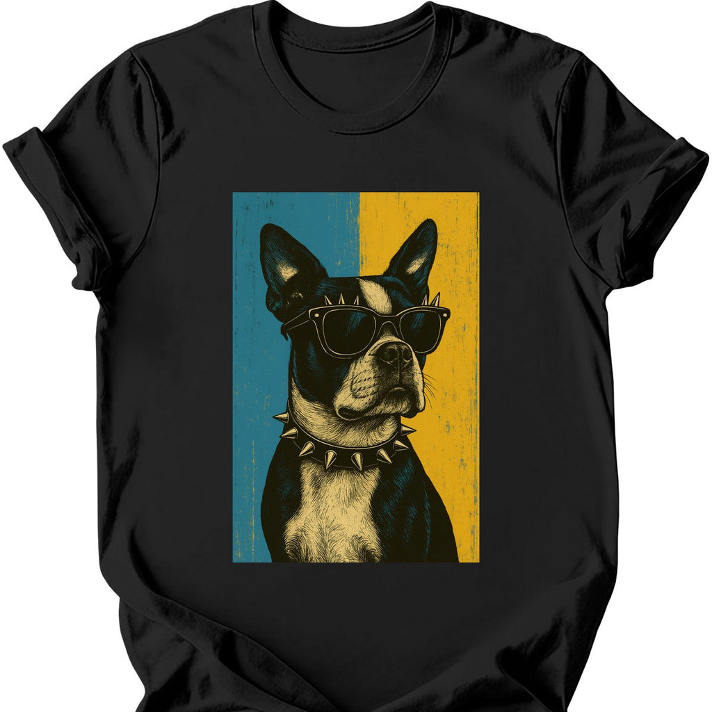 Boston Terrier - Punk Dog T-Shirt