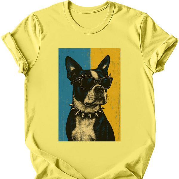 Boston Terrier - Punk Dog T-Shirt