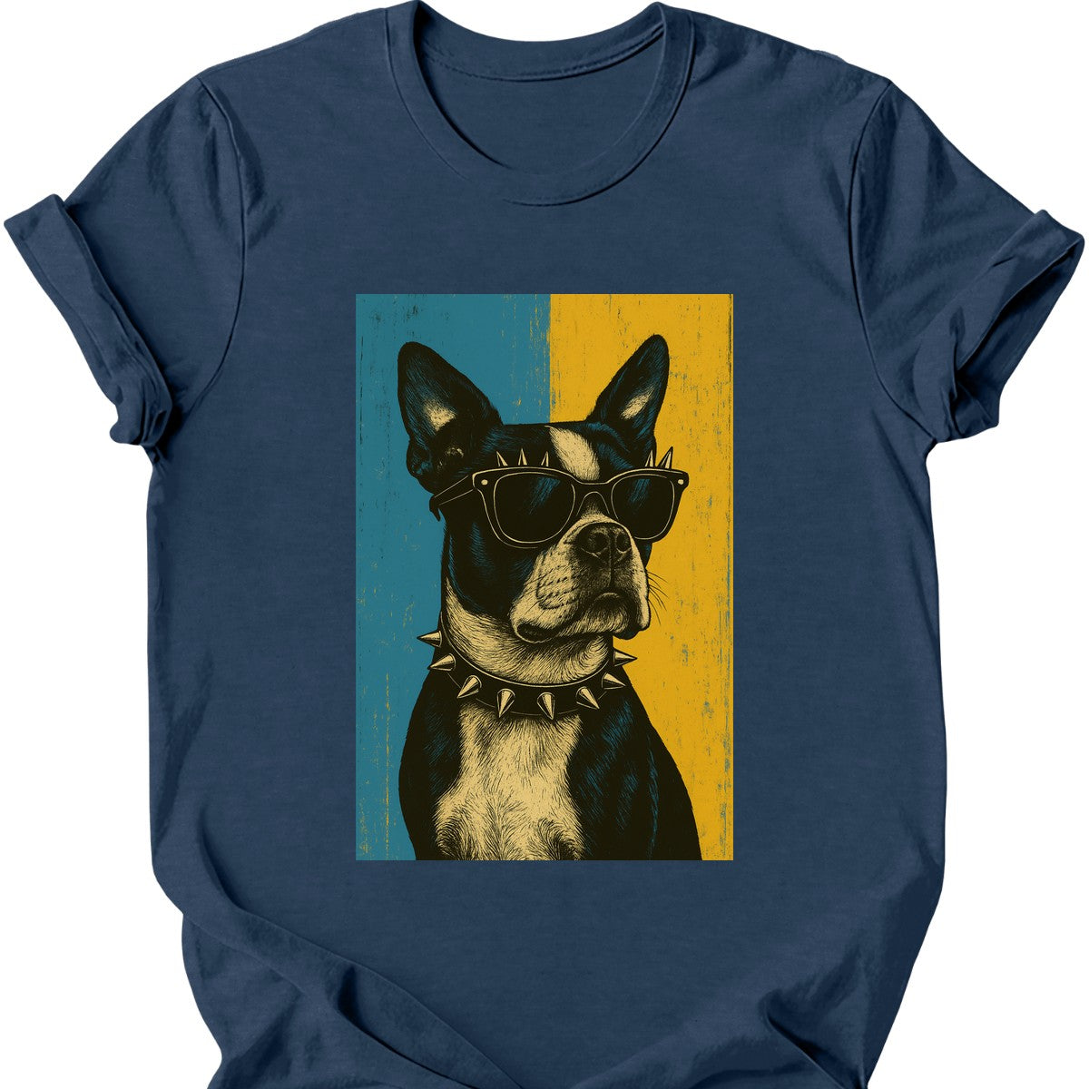 Boston Terrier - Punk Dog T-Shirt