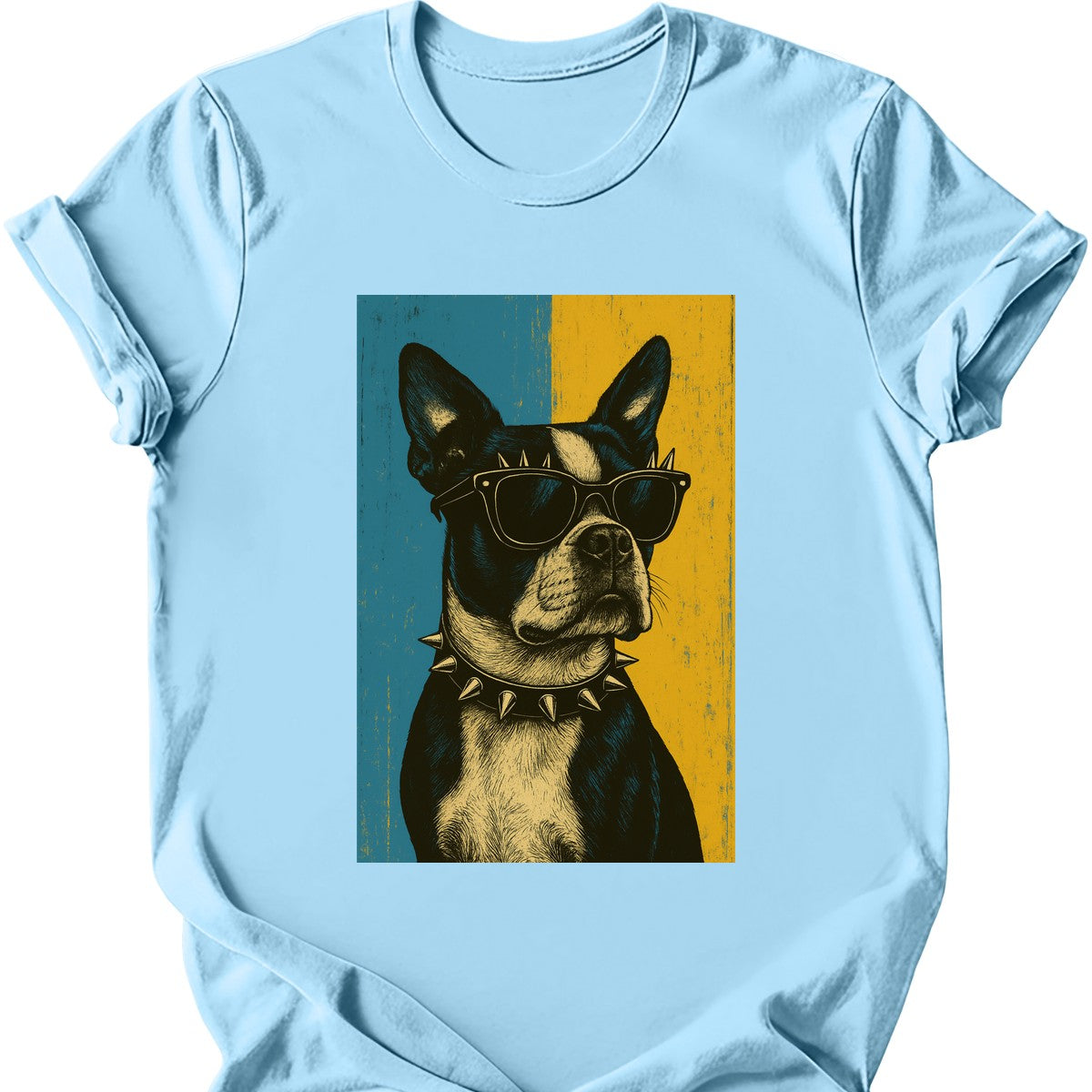 Boston Terrier - Punk Dog T-Shirt Secondary image