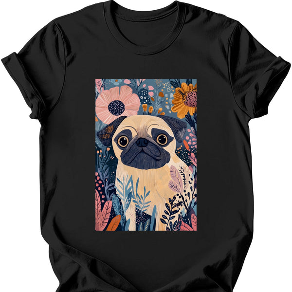 Pug - Boho Dog T-Shirt