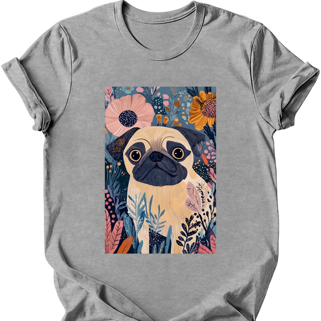 Pug - Boho Dog T-Shirt