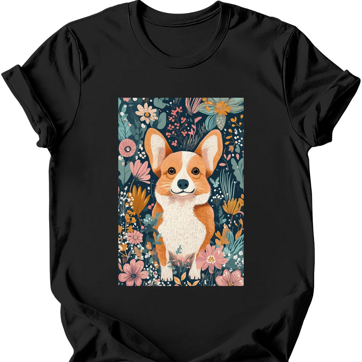 Pembroke Welsh Corgi - Boho Dog T-Shirt