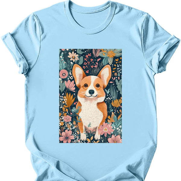 Pembroke Welsh Corgi - Boho Dog T-Shirt