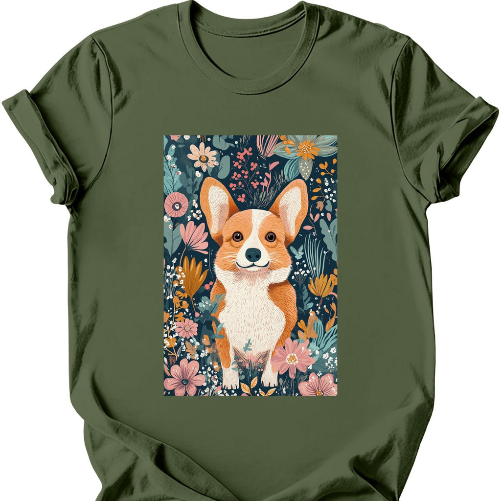 Pembroke Welsh Corgi - Boho Dog T-Shirt