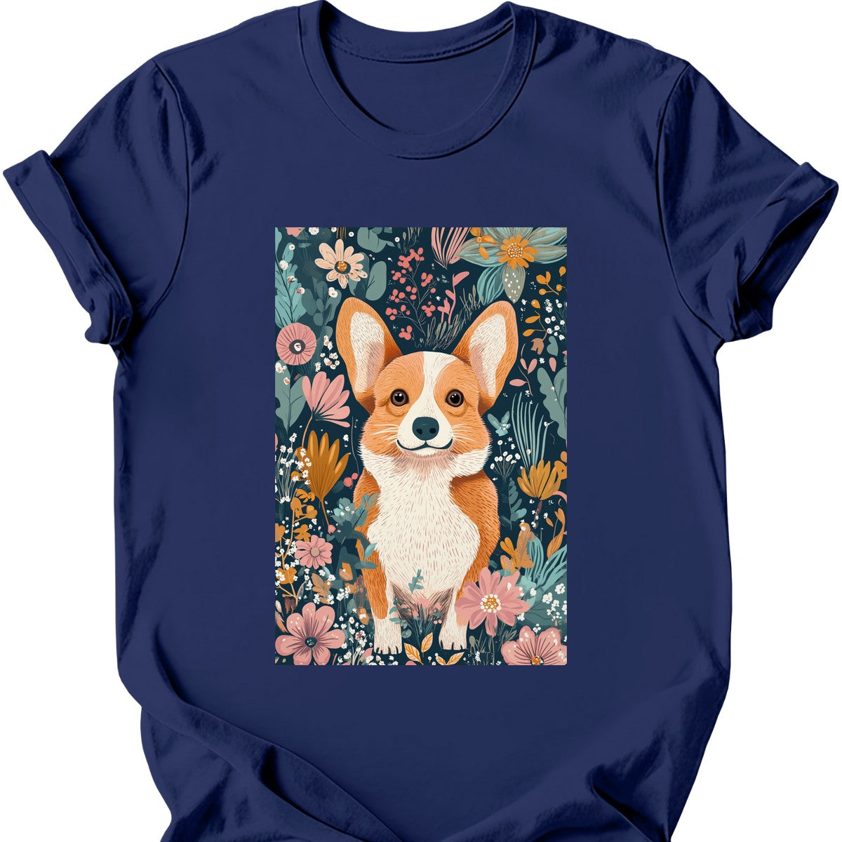 Pembroke Welsh Corgi - Boho Dog T-Shirt
