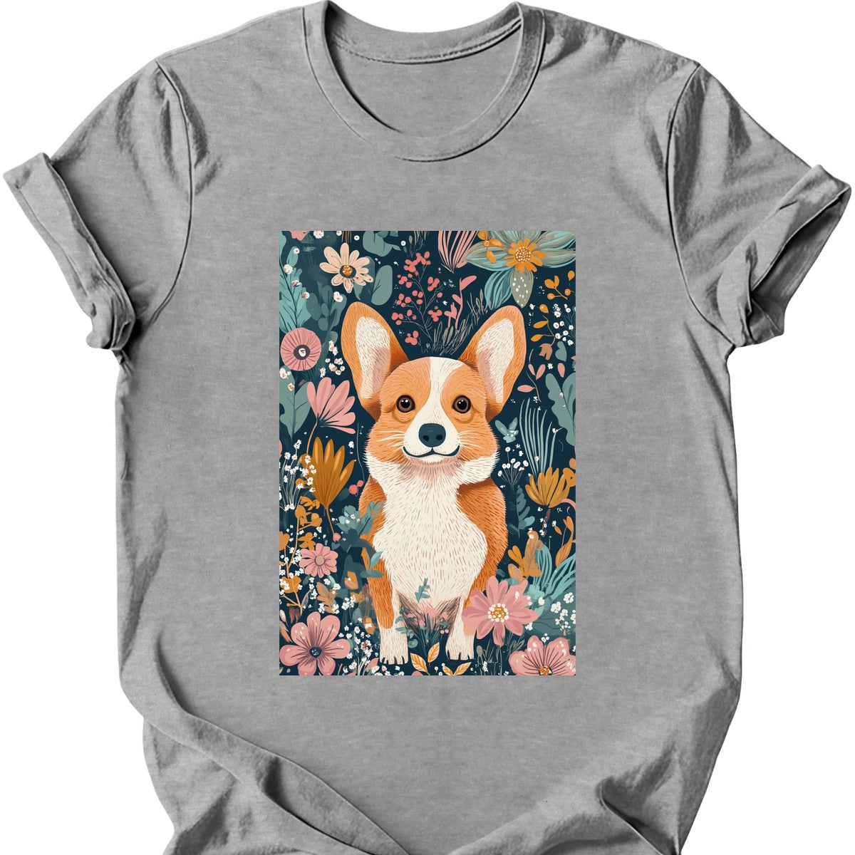 Pembroke Welsh Corgi - Boho Dog T-Shirt