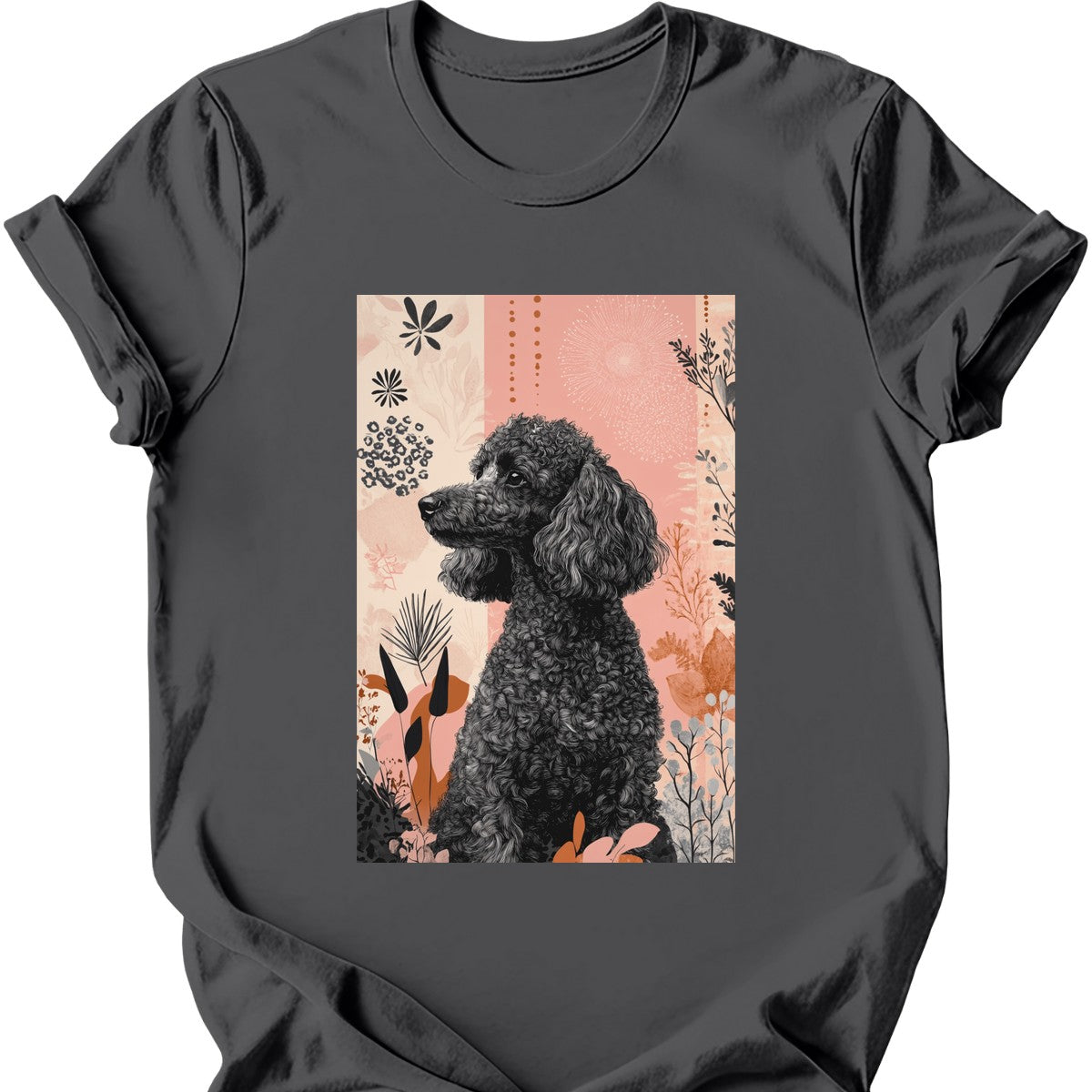 Poodle - Boho Dog T-Shirt Secondary image