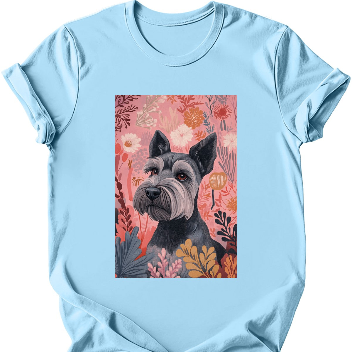 Miniature Schnauzer - Boho Dog T-Shirt Secondary image