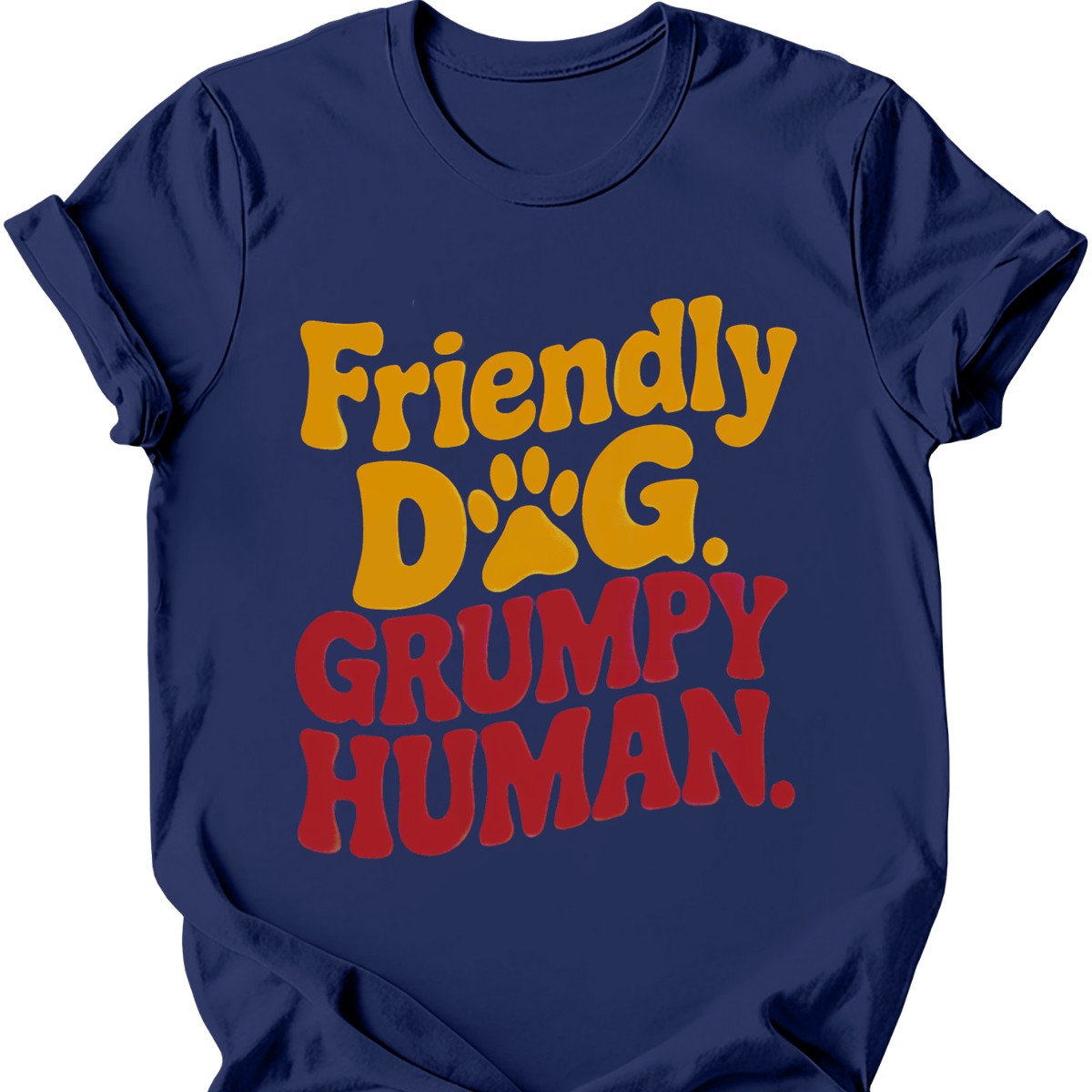 Grumpy Human T-Shirt Main image
