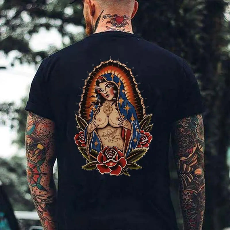 The Virgin Mary Print Men's T-shirt