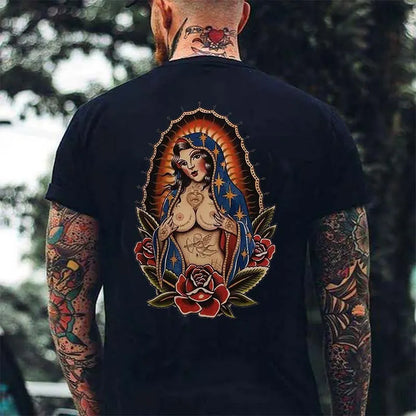 The Virgin Mary Print Men's T-shirt