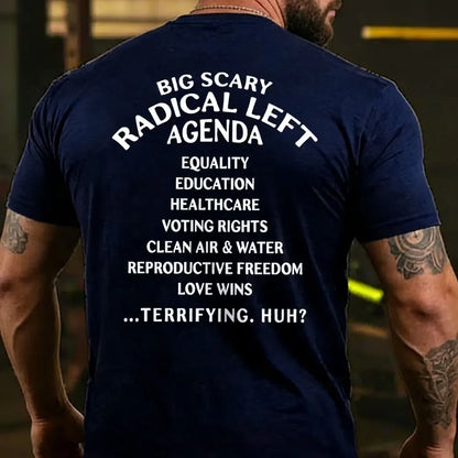 Big Scary Radical Left Agenda Human Rights Activist T-shirts