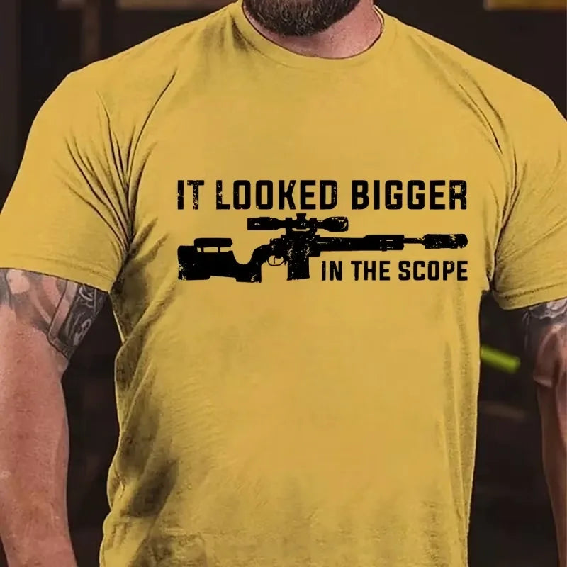 It Looked Bigger In The Scope Graphic T-Shirt