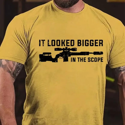 It Looked Bigger In The Scope Graphic T-Shirt