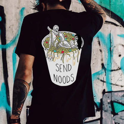 Send Noods Printed Men's T-shirt