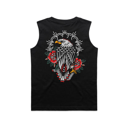 Eagle Floral Print Men's Vest