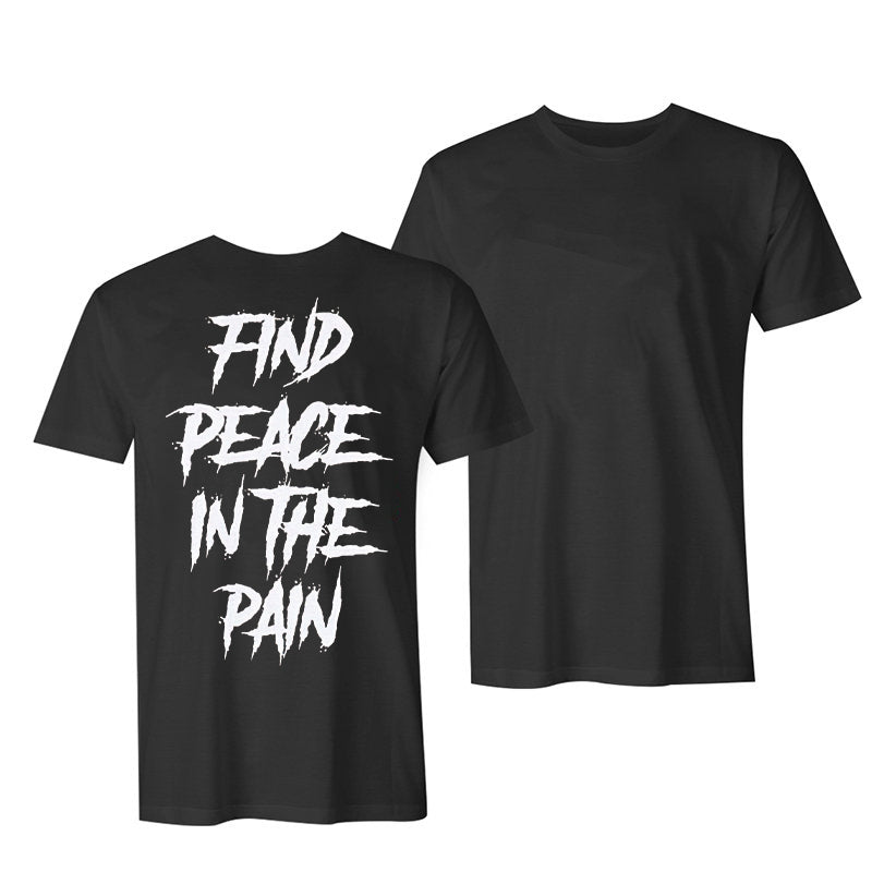 Find Peace In The Pain Men's Crew Neck T-shirt