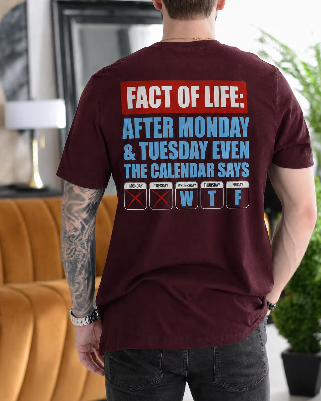 Funny Work Week Graphic T-Shirt
