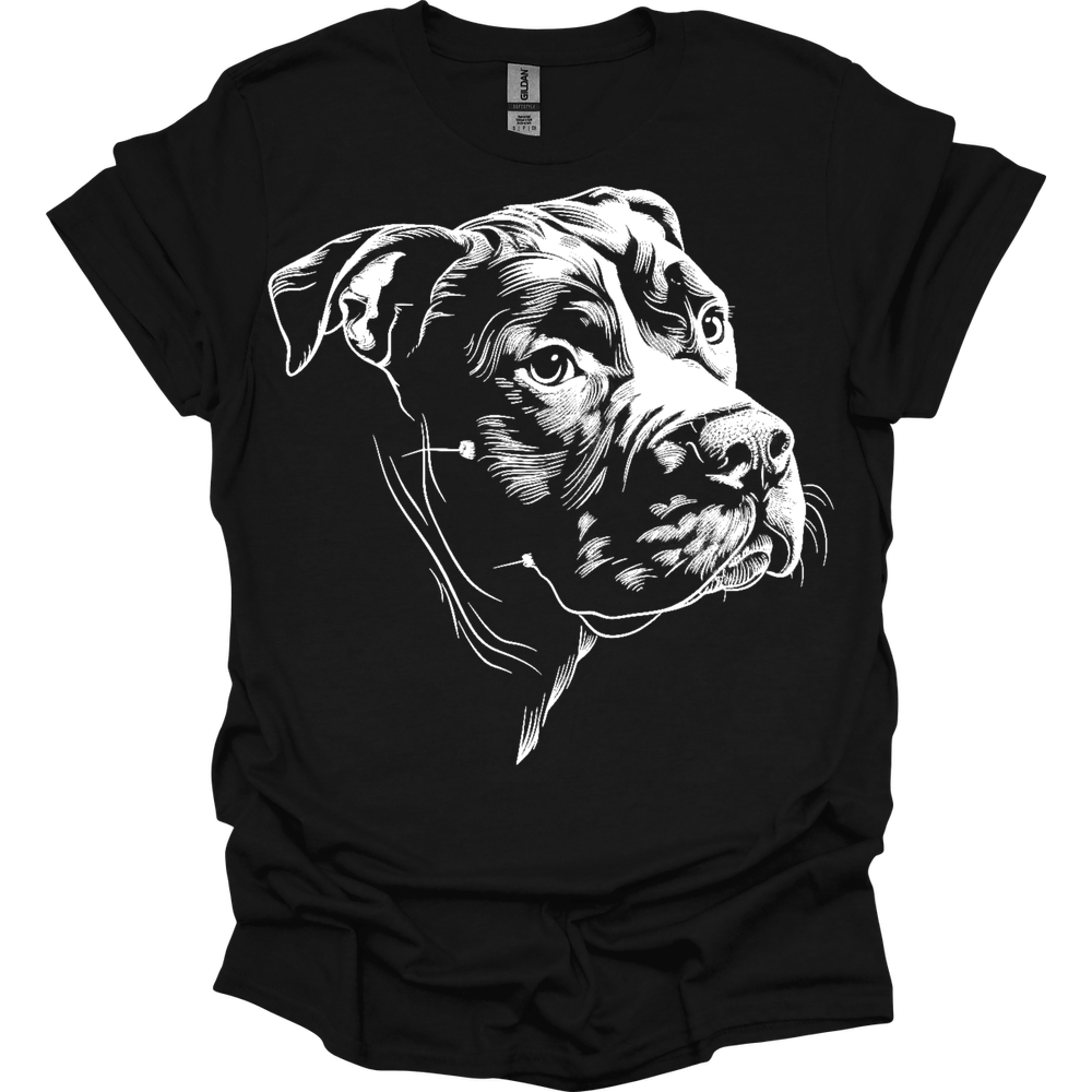 Pit Bull - Line Art T-Shirt Main image