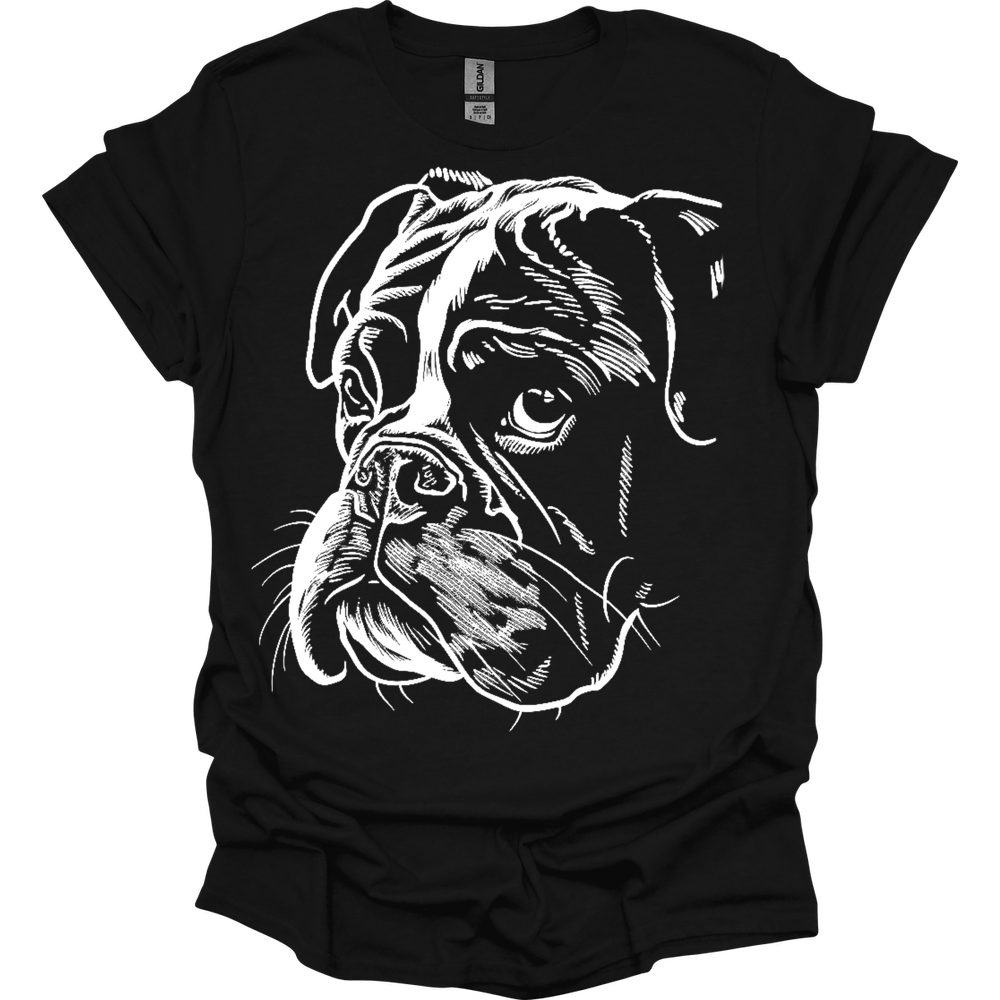 Boxer - Line Art T-Shirt Secondary image