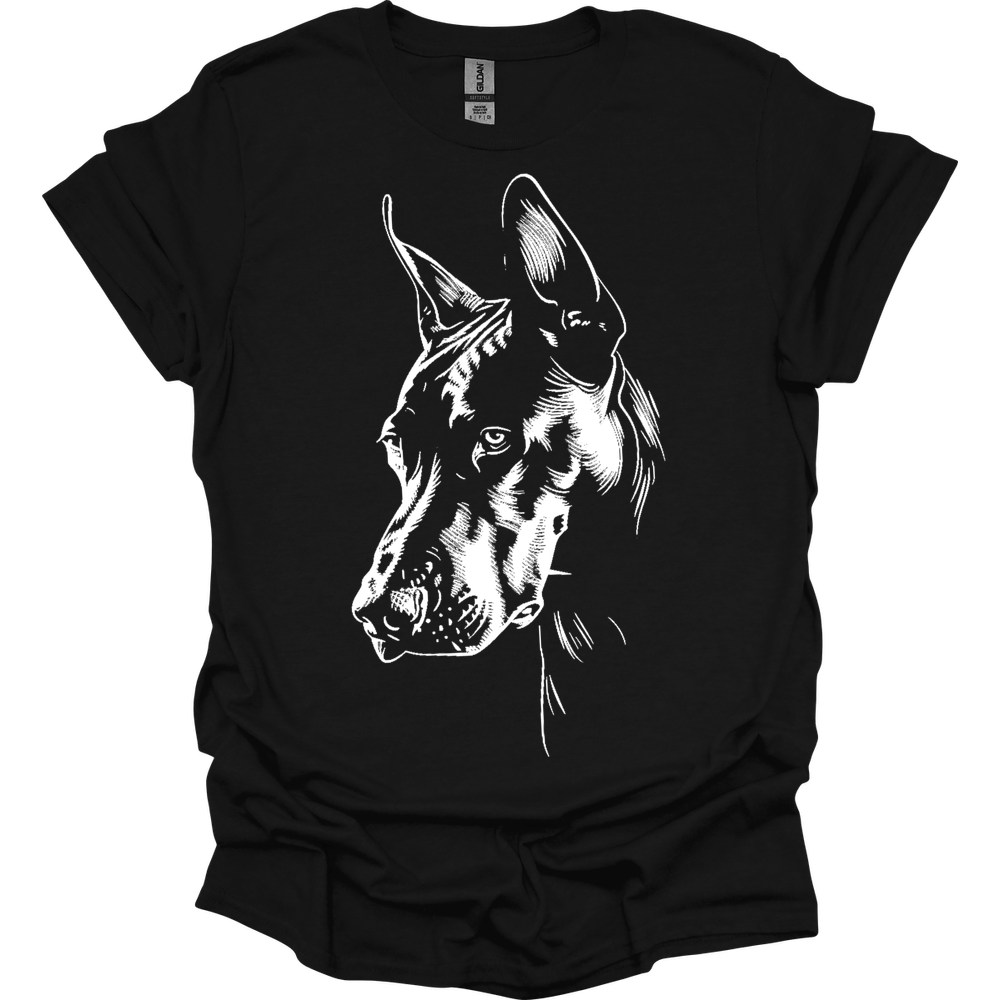 Dobermann - Line Art T-Shirt Secondary image