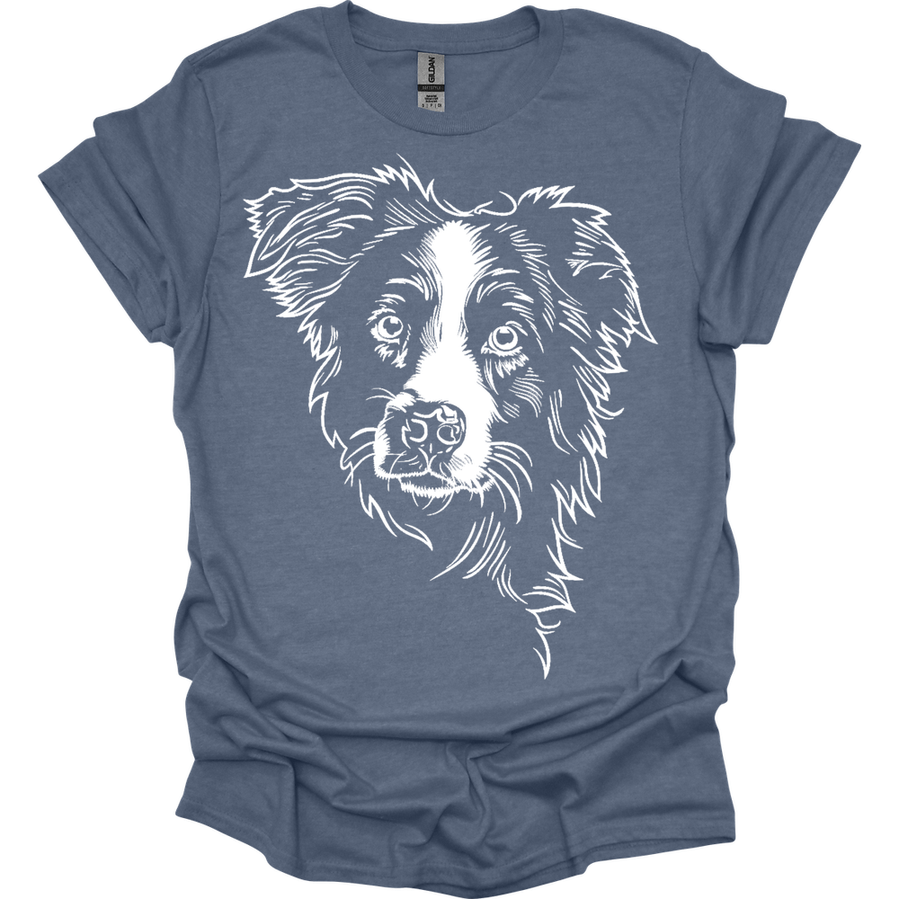 Border Collie - Line Art T-Shirt Main image