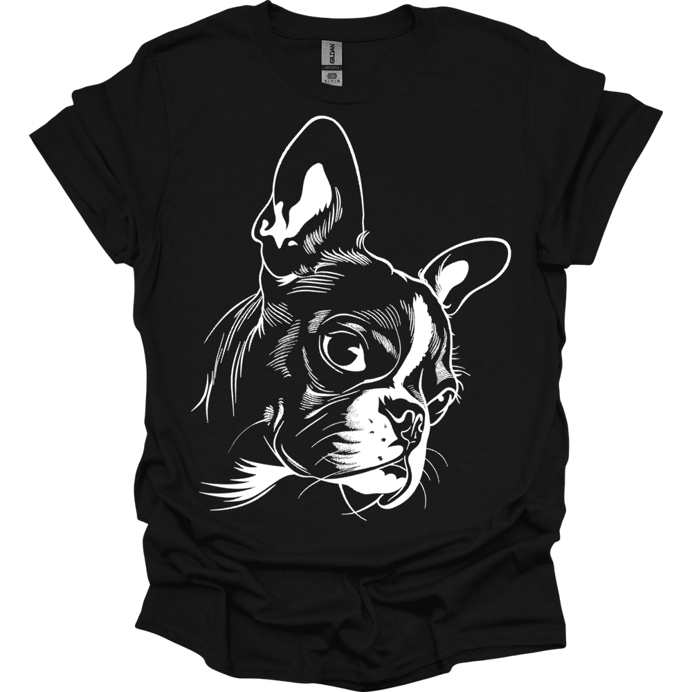 Boston Terrier - Line Art T-Shirt Main image
