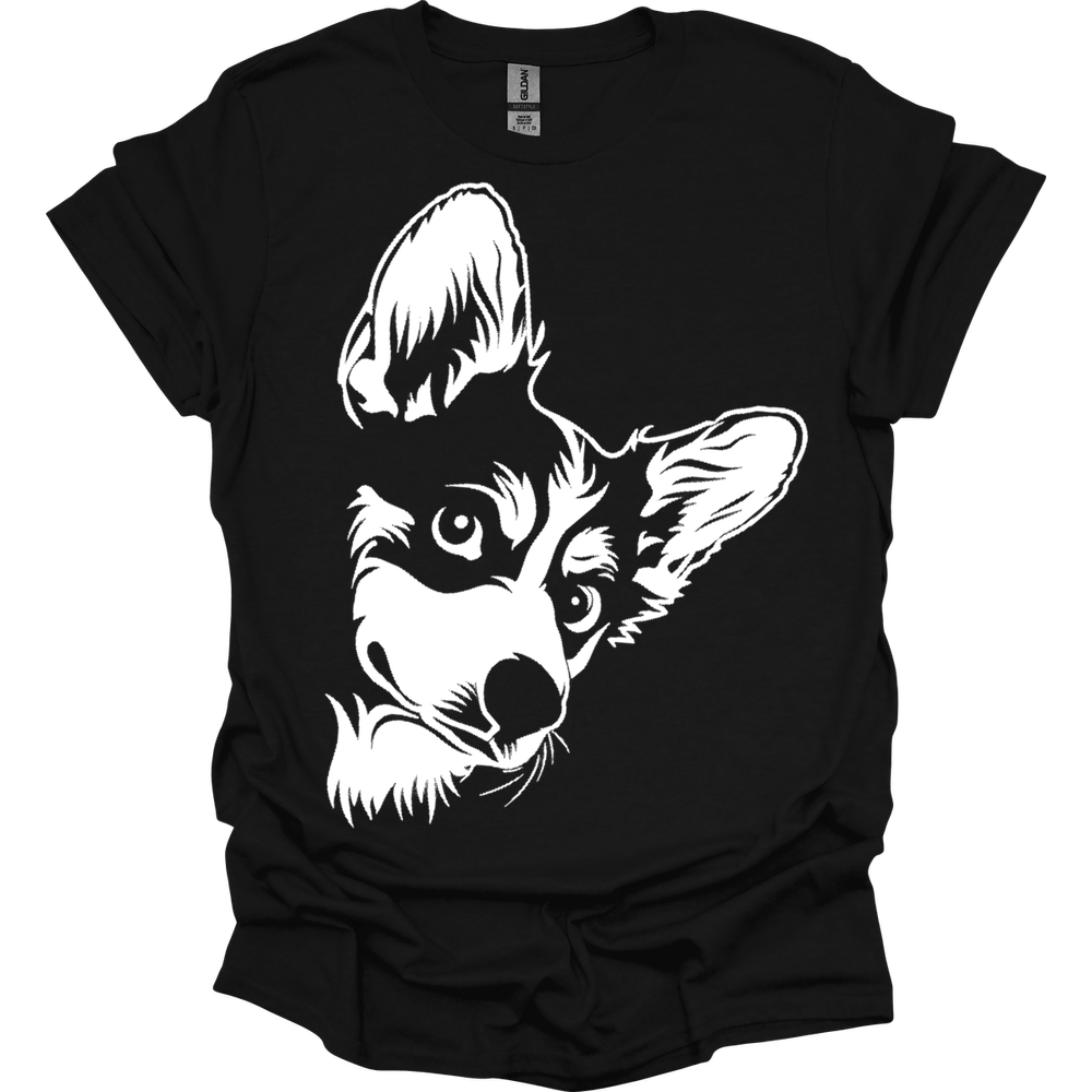 Corgi - Line Art T-Shirt Secondary image