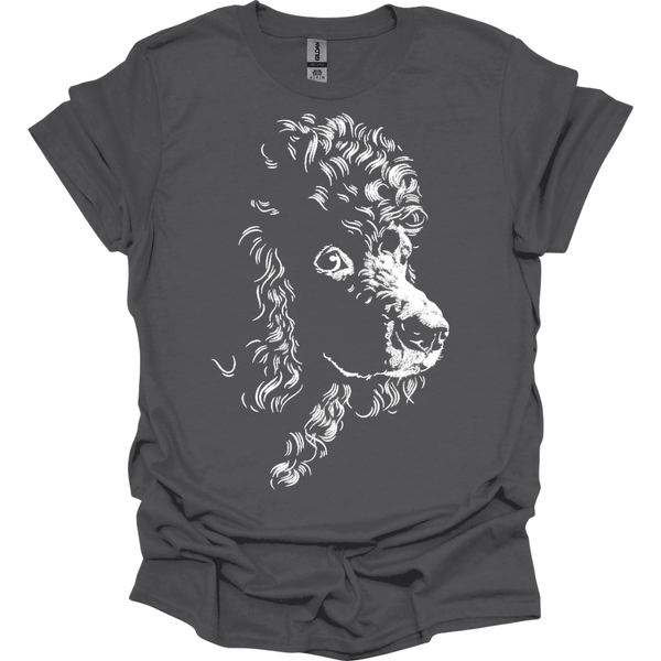 Poodle - Line Art T-Shirt