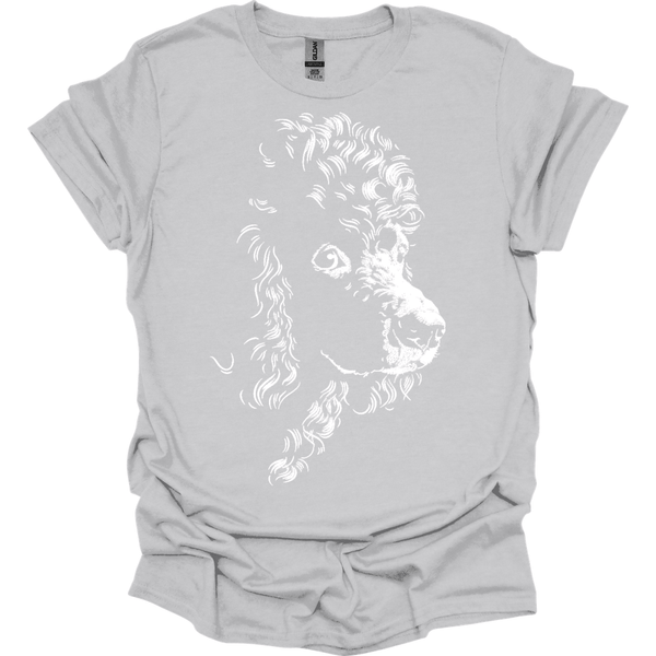 Poodle - Line Art T-Shirt