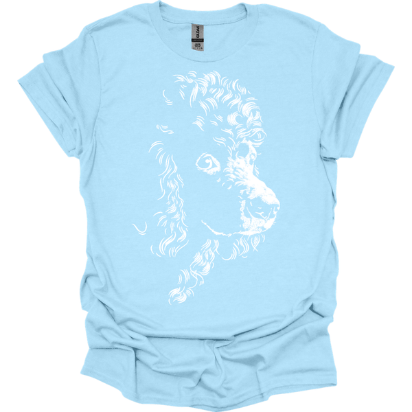 Poodle - Line Art T-Shirt