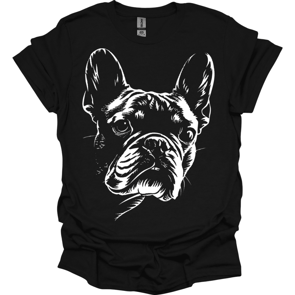 French Bulldog - Line Art T-Shirt Secondary image
