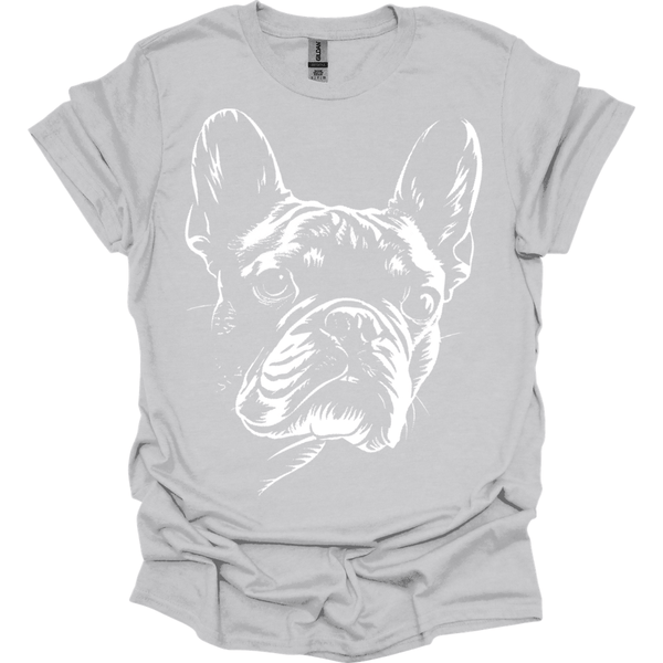 French Bulldog - Line Art T-Shirt