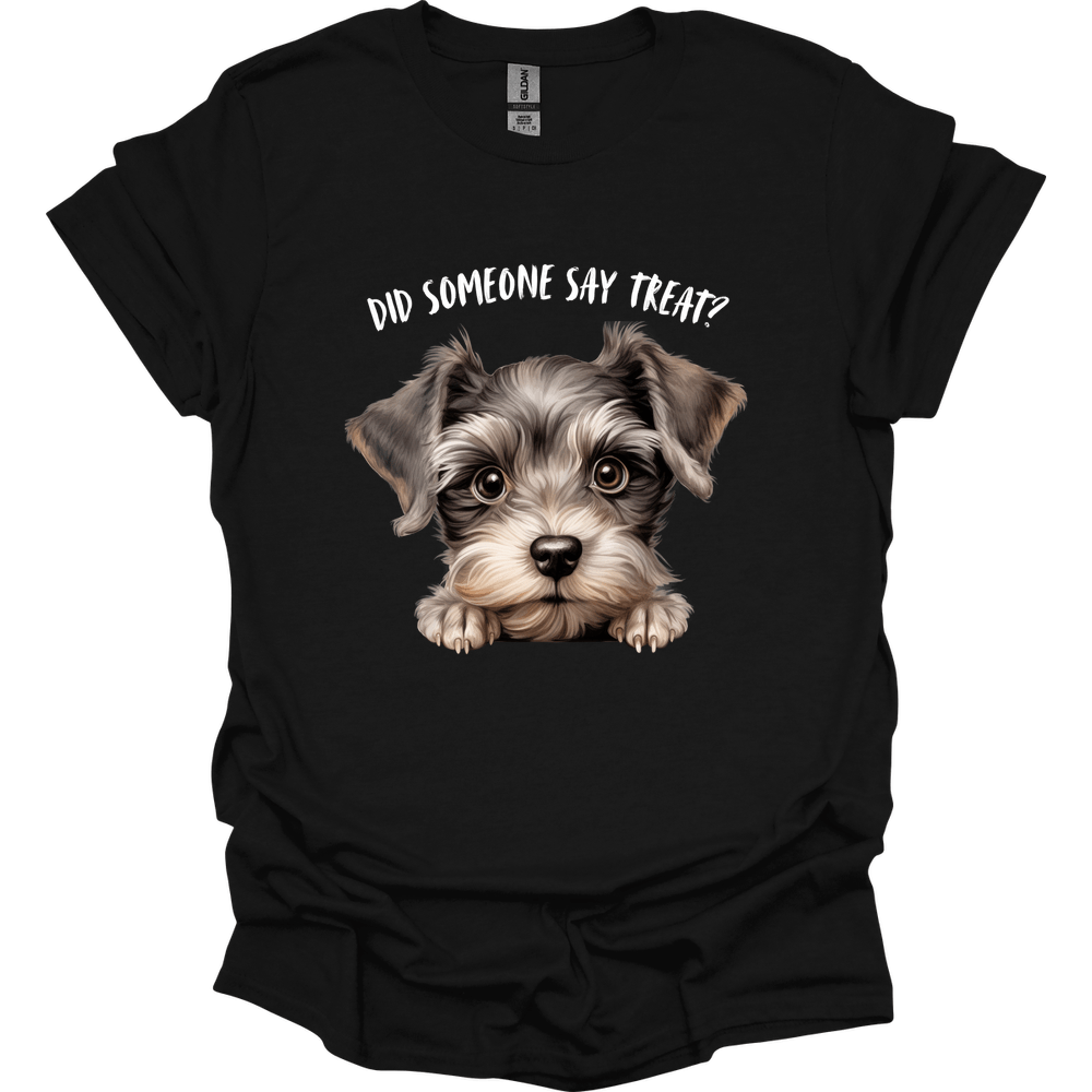 Schnauzer - Did Someone Say Treat T-Shirt Secondary image