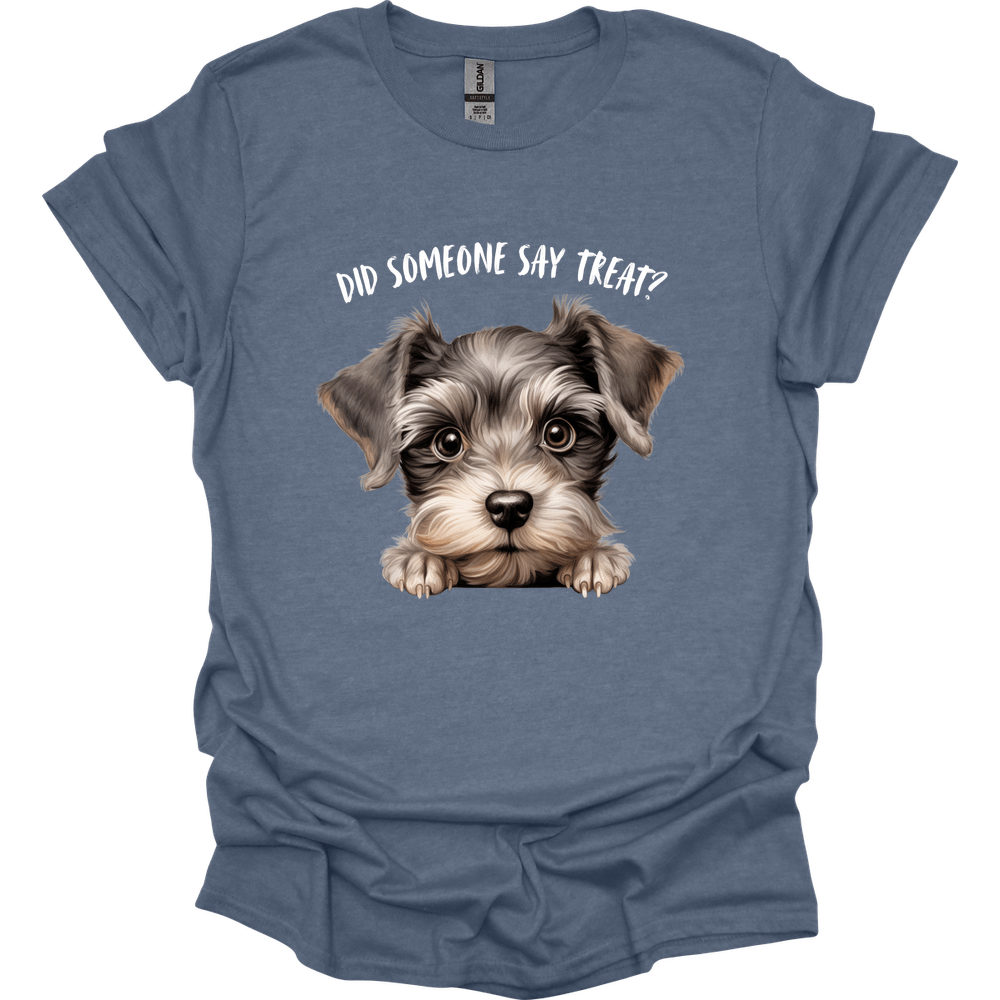 Schnauzer - Did Someone Say Treat T-Shirt Main image