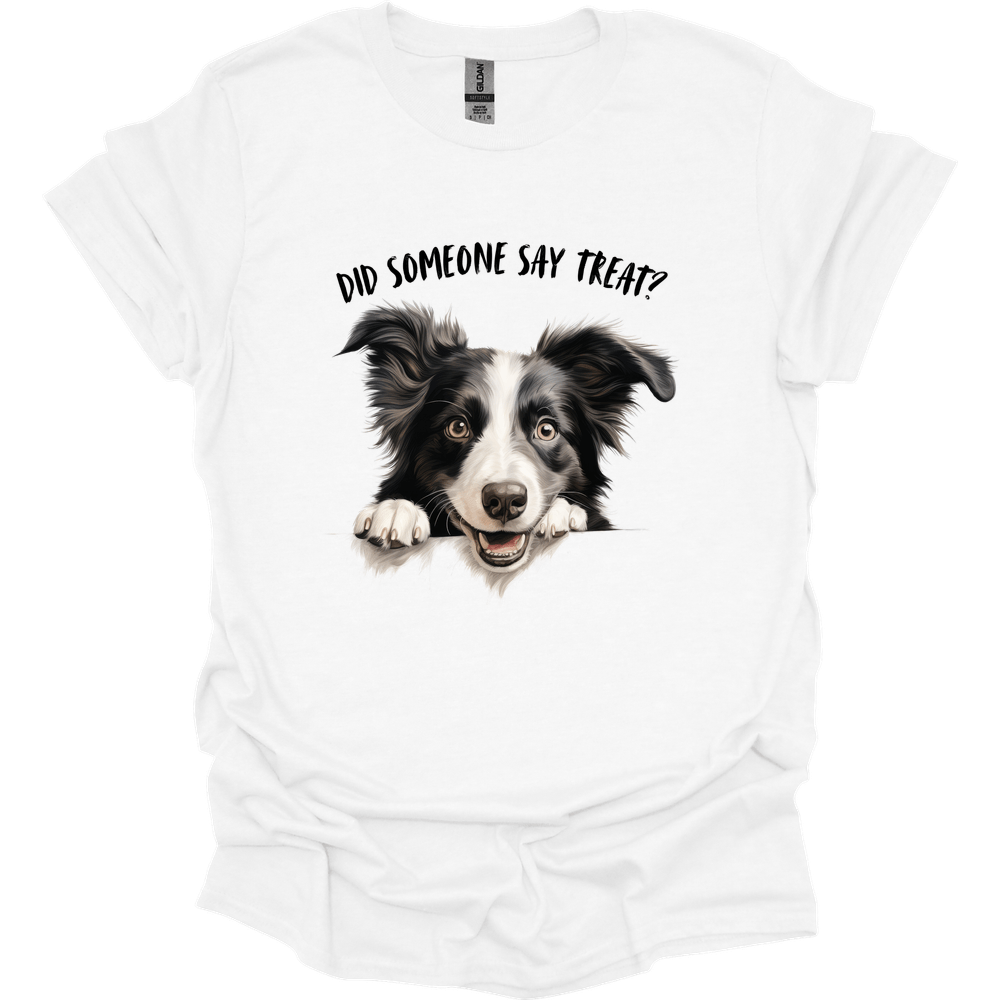 Border Collie - Did Someone Say Treat T-Shirt Main image