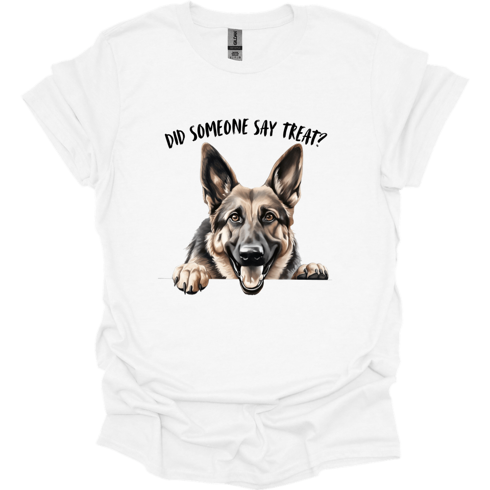 German Shepherd - Did Someone Say Treat T-Shirt Main image