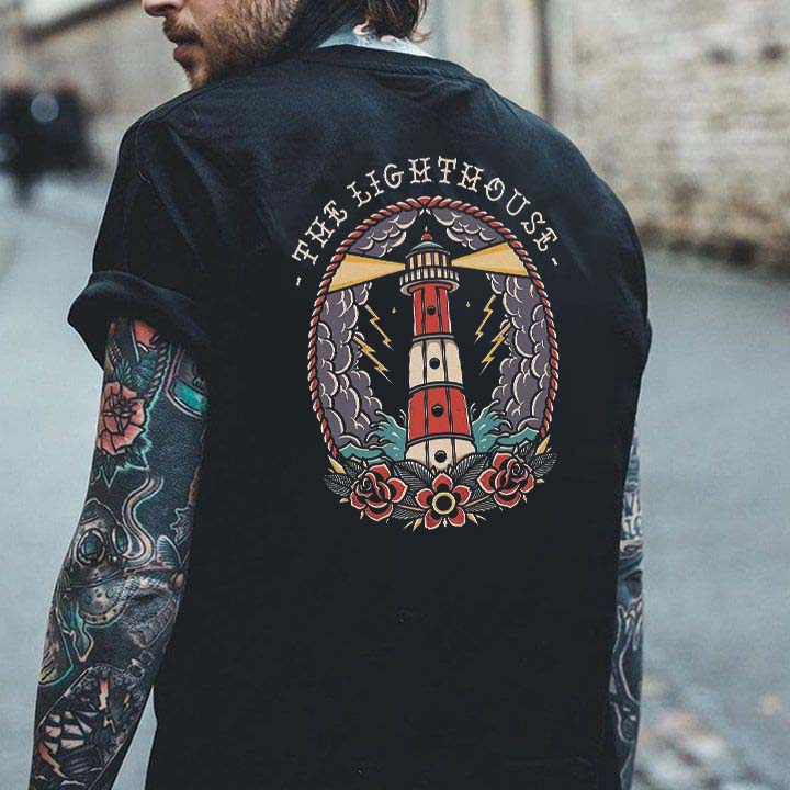 The Lighthouse Printed Men's T-shirt