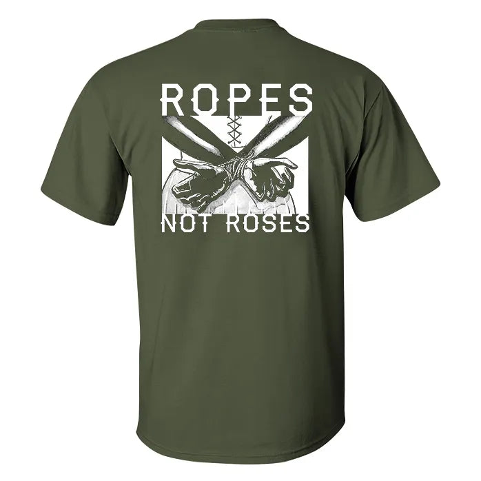 Ropes Not Roses Printed Men's T-shirt