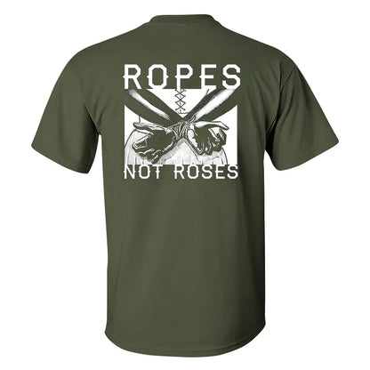 Ropes Not Roses Printed Men's T-shirt